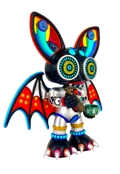 KaleidoBat Designer Art Toy, MindSponge Toy's first vinyl figure